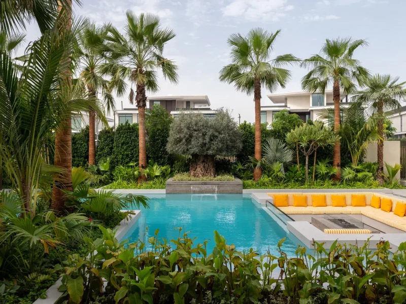 How To Create A Villa Landscape That Is Low Maintenance But High Impact